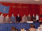 Gisberto Ianni con i colleghi durante un evento aziendale.