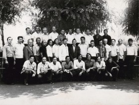 Primul grup la instruire in URSS. 1979