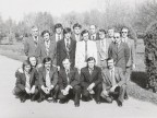 Primul grup la instruire in URSS. 1979