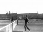 Partita di tennis. Anni '50