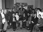 Premiazione dipendenti anziani, festeggiamenti. 1960